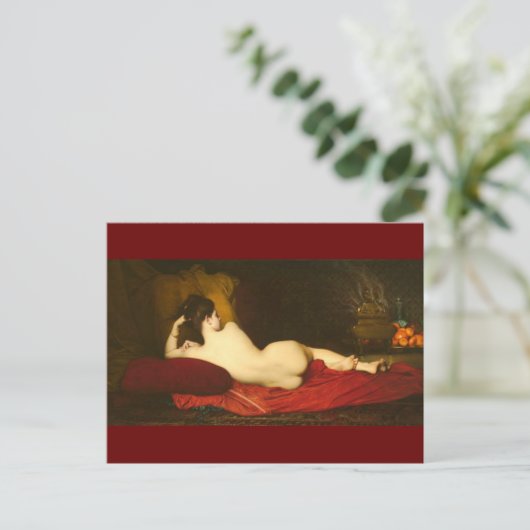 Carte Postale Odalisque - Lefebvre (Debout devant)