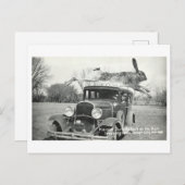 Carte Postale Oddity vintage Kansas Jackrabbit (Devant / Derrière)