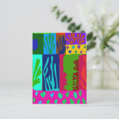 Carte Postale Ode à la Collage de Matisse (Debout devant)