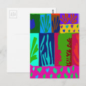 Carte Postale Ode à la Collage de Matisse (Devant / Derrière)