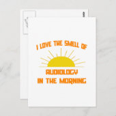 Carte Postale Odeur d'audiologie le matin (Devant / Derrière)