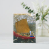 Carte Postale Odilon Redon La Voile Jaune (Debout devant)