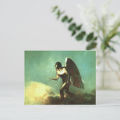 Carte Postale Odilon Redon - L'Homme Aile (L'Ange Fallen) (Debout devant)