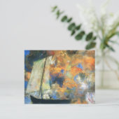 Carte Postale Odilon Redon - Nuages de fleurs (Debout devant)
