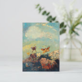 Carte Postale Odilon Redon Papillons Symbolisme Vintage Art (Debout devant)