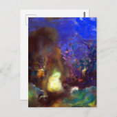 Carte Postale Odilon Redon Roger et Angelica (Devant / Derrière)