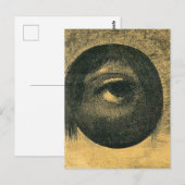 Carte Postale Odilon Redon - Vision, 1883, (Devant / Derrière)