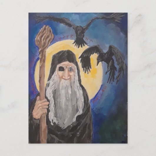 Carte postale Odin (Devant)