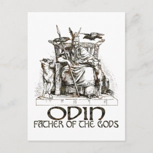 Carte Postale Odin