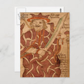 Carte Postale Odinn (Devant / Derrière)