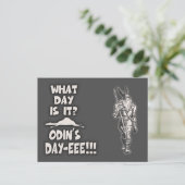 Carte Postale Odin's Day (Debout devant)