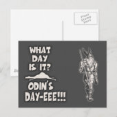 Carte Postale Odin's Day (Devant / Derrière)