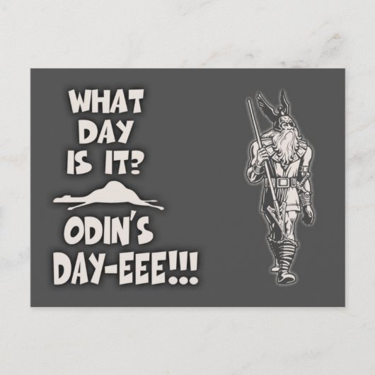 Carte Postale Odin's Day (Devant)