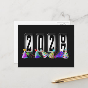 Carte Postale Odomètre du Nouvel An 2027