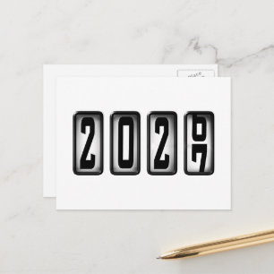 Carte Postale Odomètre du Nouvel An 2027