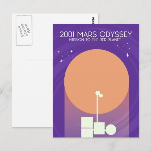 Carte Postale Odyssée de mars 2001 (Devant / Derrière)