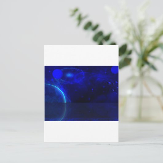 Carte Postale Odyssée spatiale (Debout devant)