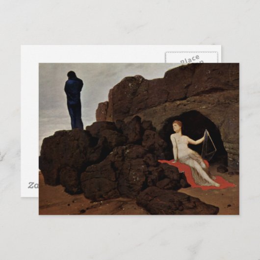 Carte Postale Odysseus Et Calypso (Devant / Derrière)