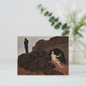 Carte Postale Odysseus Et Calypso (Debout devant)