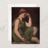 Carte Postale Odysseus, étude pour l'Apothéose de Homer (Devant / Derrière)