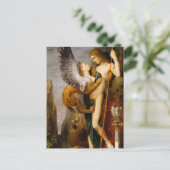 Carte Postale oedipus et le sphinx (Debout devant)