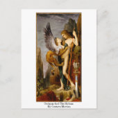 Carte Postale Oedipus Et Le Sphinx De Gustave Moreau (Devant)