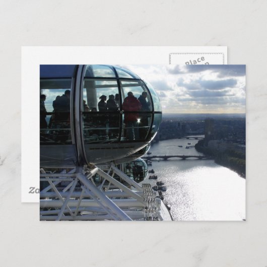 Carte Postale OEil (Devant / Derrière)