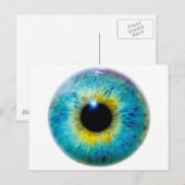 Carte Postale OEil (Devant / Derrière)
