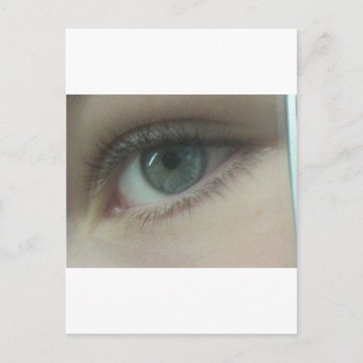Carte Postale Oeil (Devant)