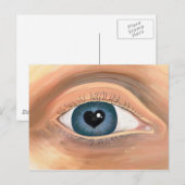 Carte Postale Oeil abondant (Devant / Derrière)