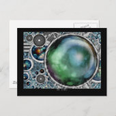 Carte Postale OEil atomique (Devant / Derrière)