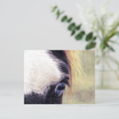 Carte Postale Oeil bleu (Debout devant)