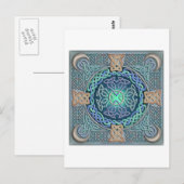 Carte Postale OEil celtique du monde (Devant / Derrière)