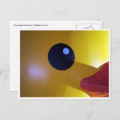 Carte Postale oeil de canard en caoutchouc (Devant / Derrière)