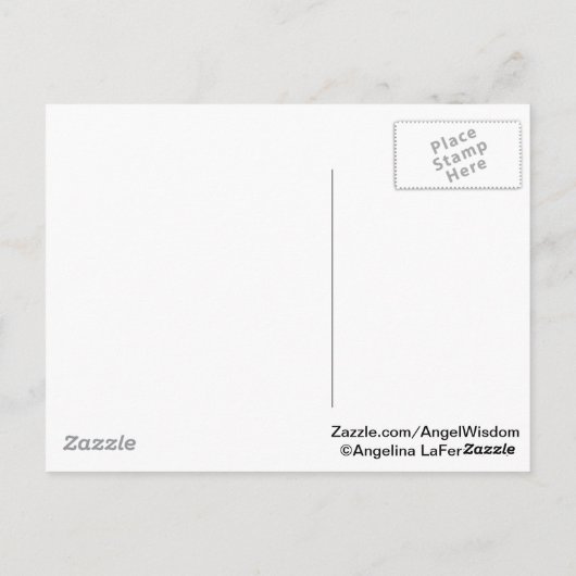 Carte Postale OEil de Dieu (Dos)