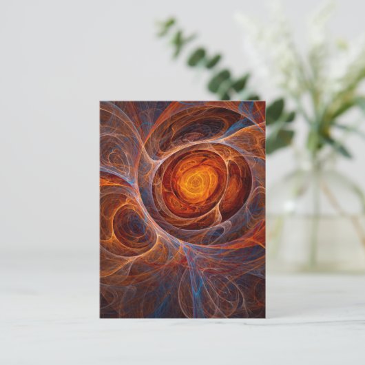 Carte Postale Oeil de feu (Debout devant)