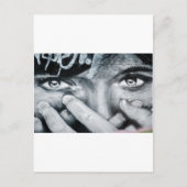 Carte Postale Œil de Graffiti (Devant)