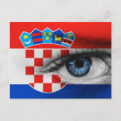 Carte Postale Œil de la Croatie (Devant)