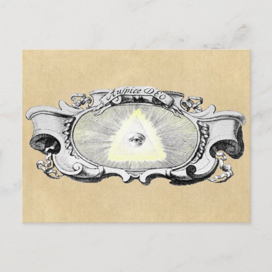 Carte Postale OEil de la Providence (Devant)