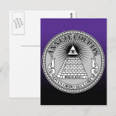 Carte Postale OEil de la Providence (Devant / Derrière)