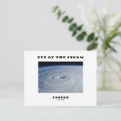 Carte Postale OEil de la tempête à l'intérieur (oeil de l'ouraga (Debout devant)
