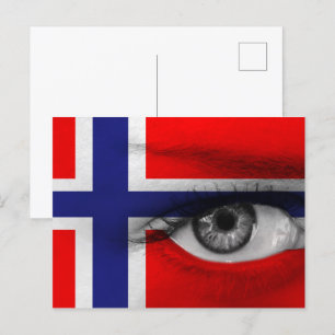 Carte Postale Oeil de Norvège