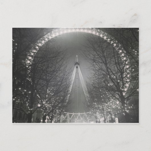 Carte Postale oeil de Pinhole London (Devant)