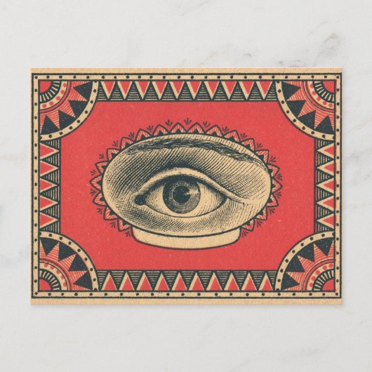 Carte Postale oeil de sagesse (Devant)