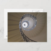 Carte Postale  (OEil d'escalier) (Devant / Derrière)