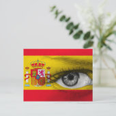 Carte Postale Oeil d'Espagne (Debout devant)