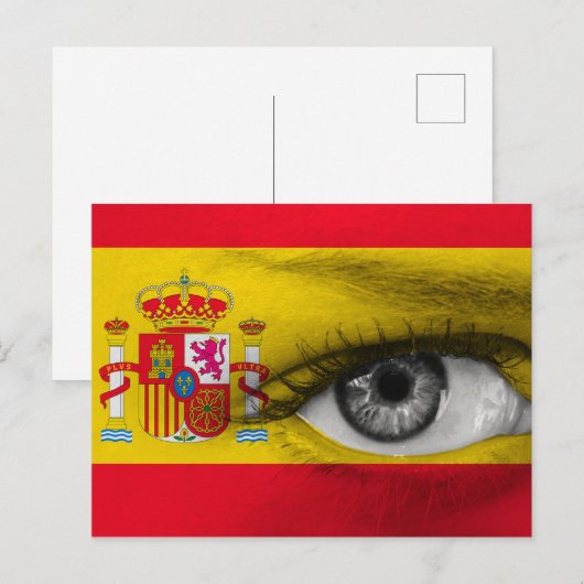 Carte Postale Oeil d'Espagne (Devant / Derrière)