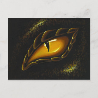 Carte Postale OEil d'or