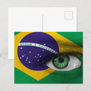 Carte Postale Oeil du Brésil