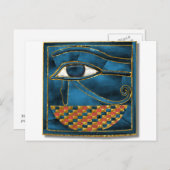 Carte Postale OEil du Sacré Mariage de Horus (Devant / Derrière)